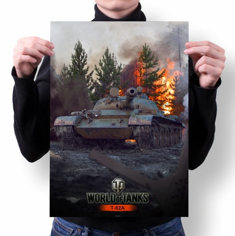 Плакат WORLD OF TANKS МИР танков №8, A1