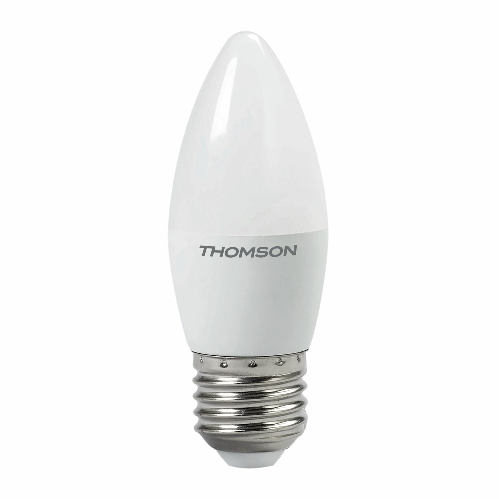 Лампочка Thomson TH-B2023 10 Вт, E27, 3000K, свеча, теплый белый свет
