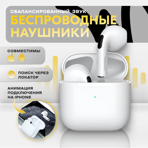 Беспроводные наушники наушники беспроводные белый 104900₽