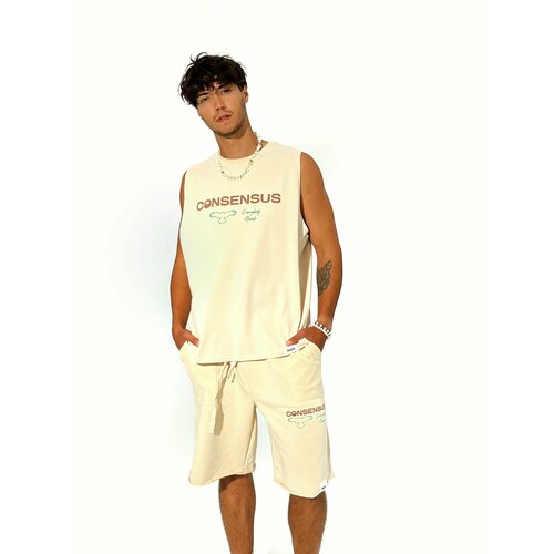 фото Майка consensus, размер m, бежевый