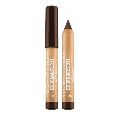 Карандаш для бровей Deborah Milano Formula Pura Chubby Eyebrow Pencil, тон 03, 2,3 г