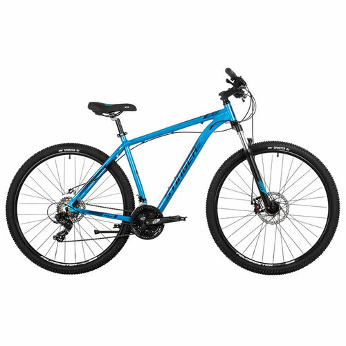 Велосипед 27.5" STINGER ELEMENT EVO, алюминий, размер 18" синий