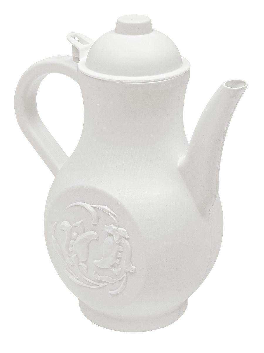 фото Кувшин-кумган Альтернатива Тюльпан 1.8 л, белый