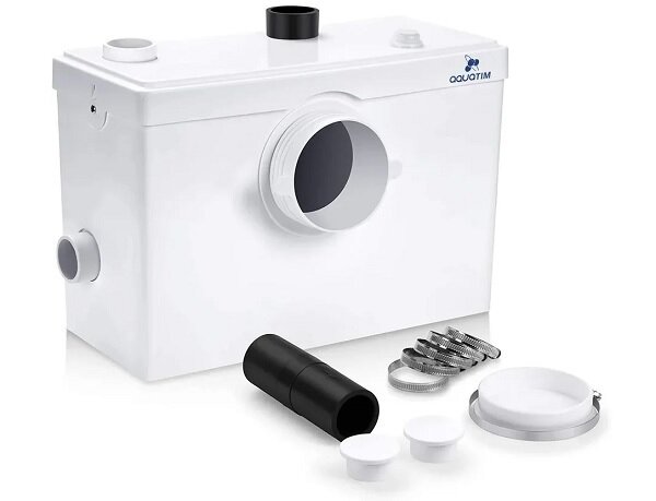 Канализационная установка AquaTIM AM-STP-600 для унитаза и кухни
