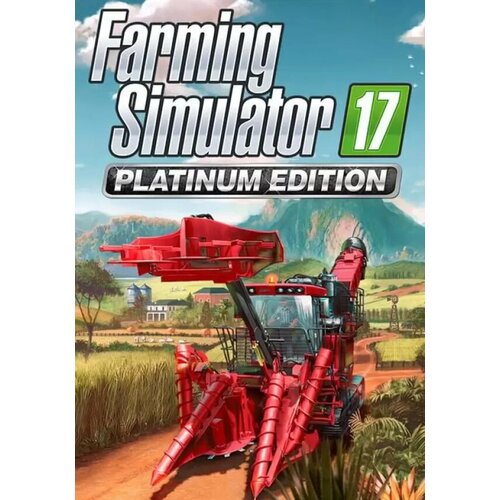 Farming Simulator 17: Platinum Edition (Steam) (Steam; PC; Регион активации Не для РФ) farming simulator 22 year 1 bundle steam steam pc регион активации не для рф