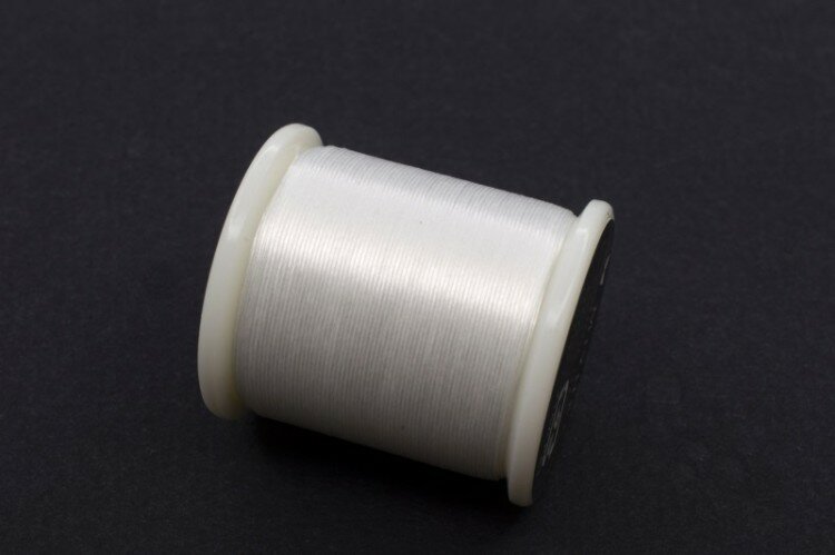 Нить для бисера Miyuki Beading Thread, длина 50 м, цвет 01 белый, нейлон, 1030-253, 1шт