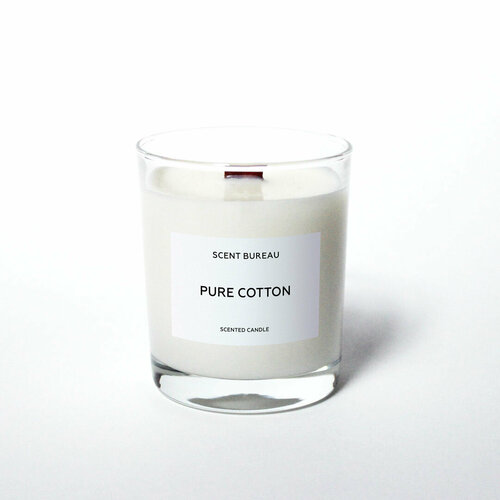 Scent Bureau «Pure Cotton/Чистый хлопок», ароматическая свеча 190 мл