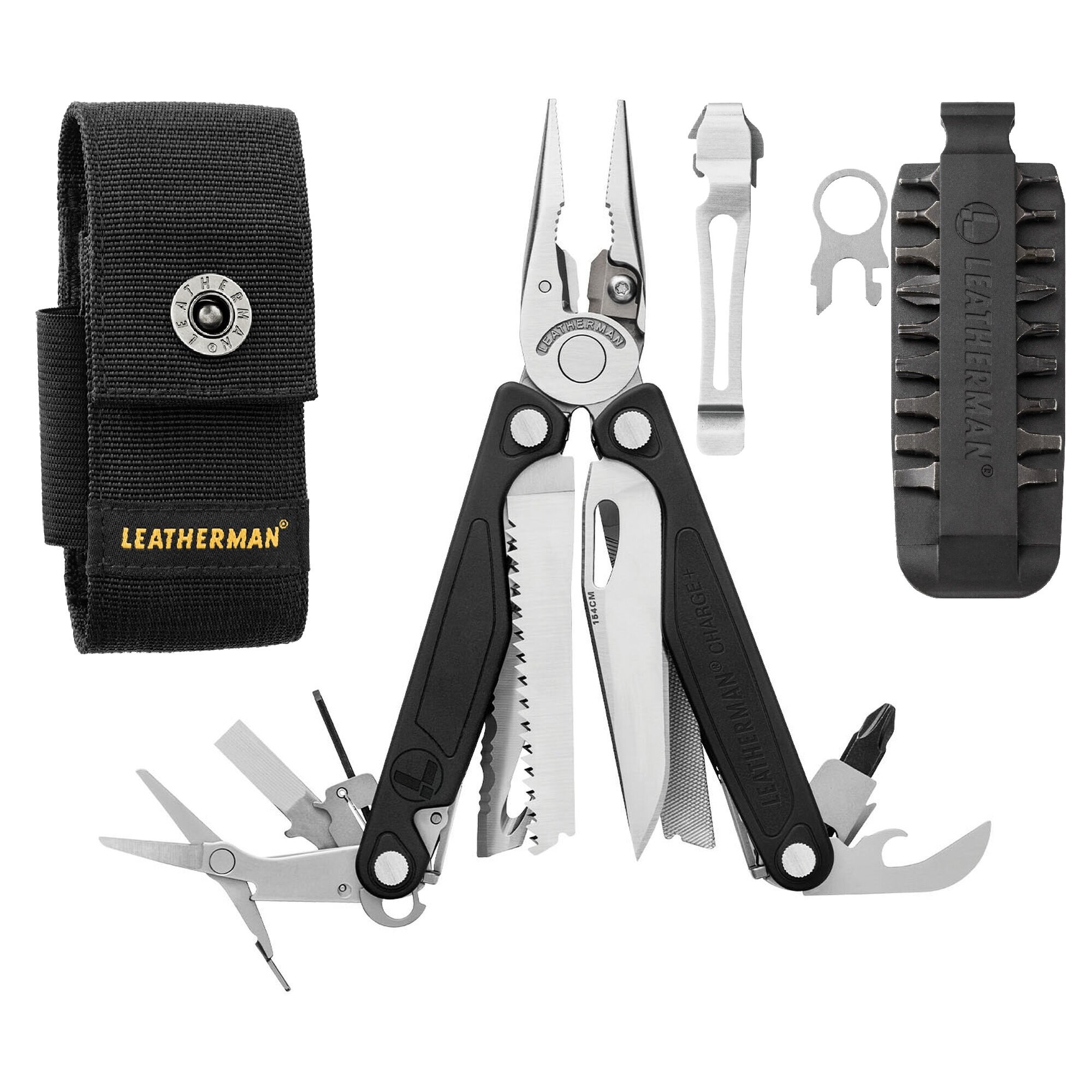 Мультитул LEATHERMAN Charge plus, 17 функций, серебристый [832516] - фото №10