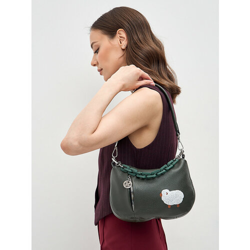 фото Сумка кросс-боди curanni, зеленый