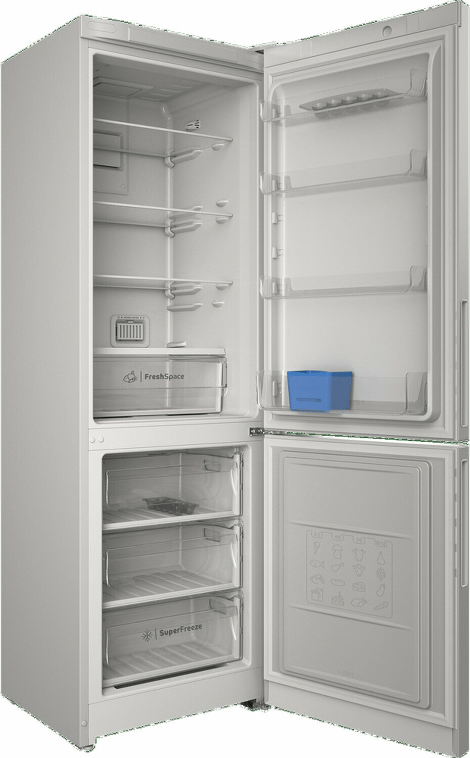 Двухкамерный холодильник Indesit - фото №9