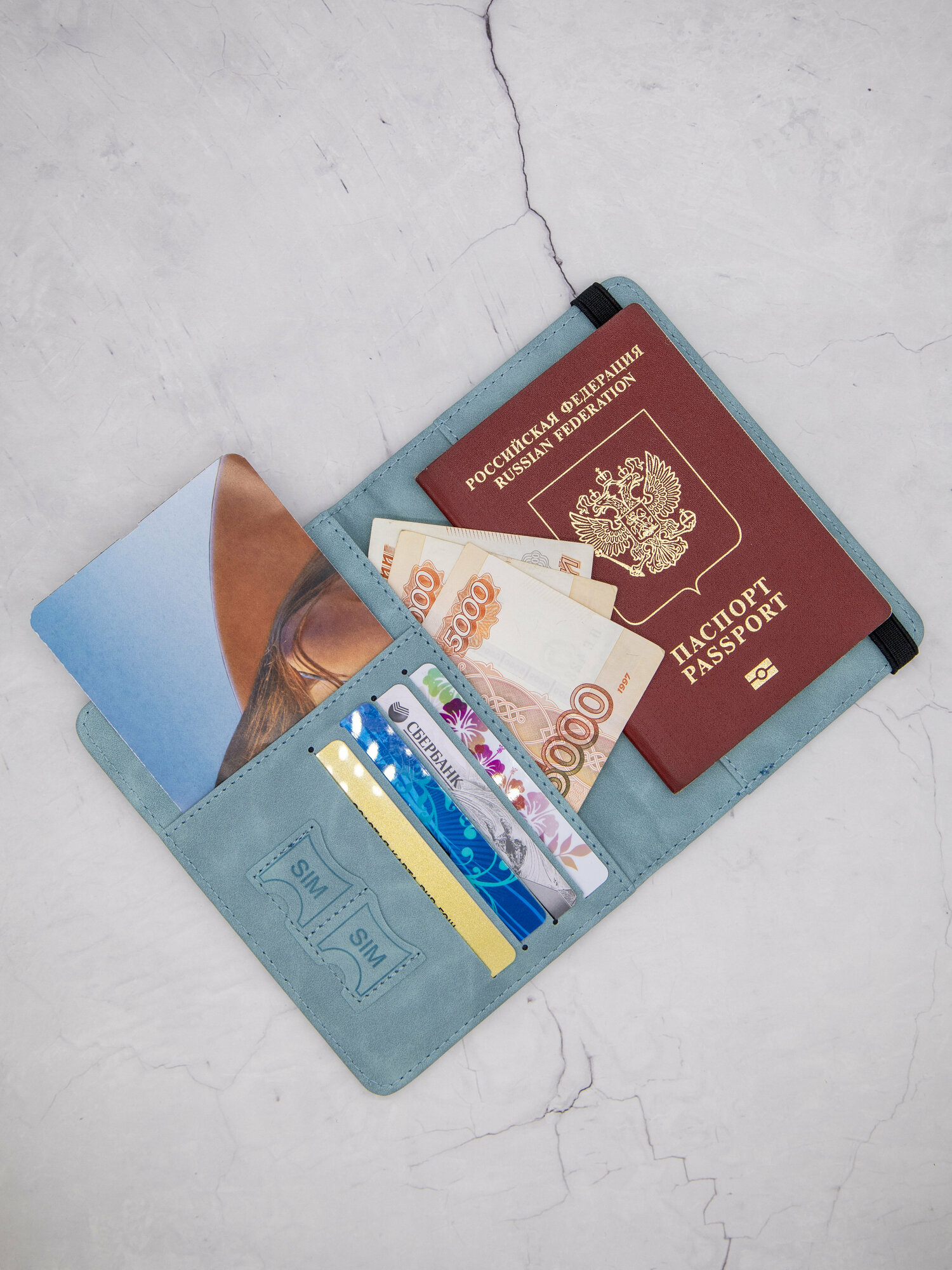Обложка для паспорта Обложка органайзер для паспорта