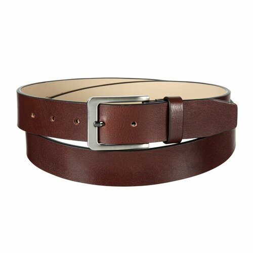 фото Ремень gianni conti, размер 120, коричневый