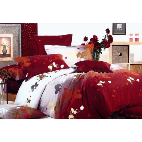 DOMITEX : Комплект постельное белье домитекс сатин цветной Люкс фотопечать Ассоль 1,5 спальный, наволочки 70х70см