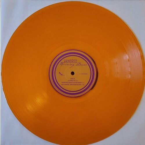 Jimi Hendrix – Burning Desire (Orange Translucent / Red Translucent Vinyl)