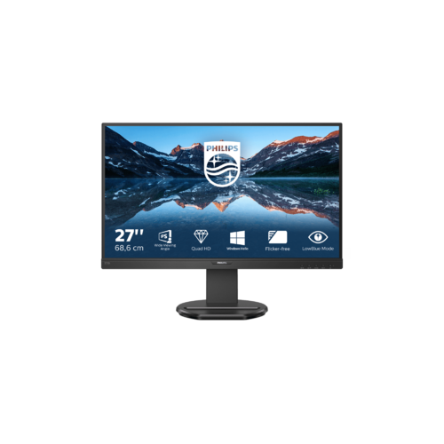 Монитор PHILIPS LCD 27 169 2560х1440WQHD IPS nonGLARE Нет 120 Гц 350cdm2 H178V178 10001 50M1 167 миллионов цветов 4ms HDMI DP USB-Hub Height adj Tilt Swivel Speakers 2Y Black 3417700₽