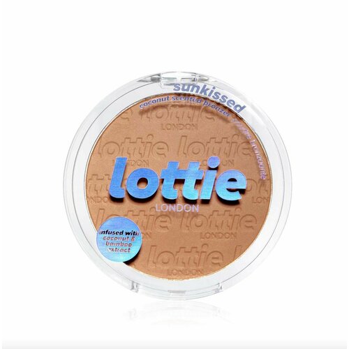 LOTTIE LONDON Бронзер для лица с экстрактом кокоса Sunkissed, Suncatcher , 8 г