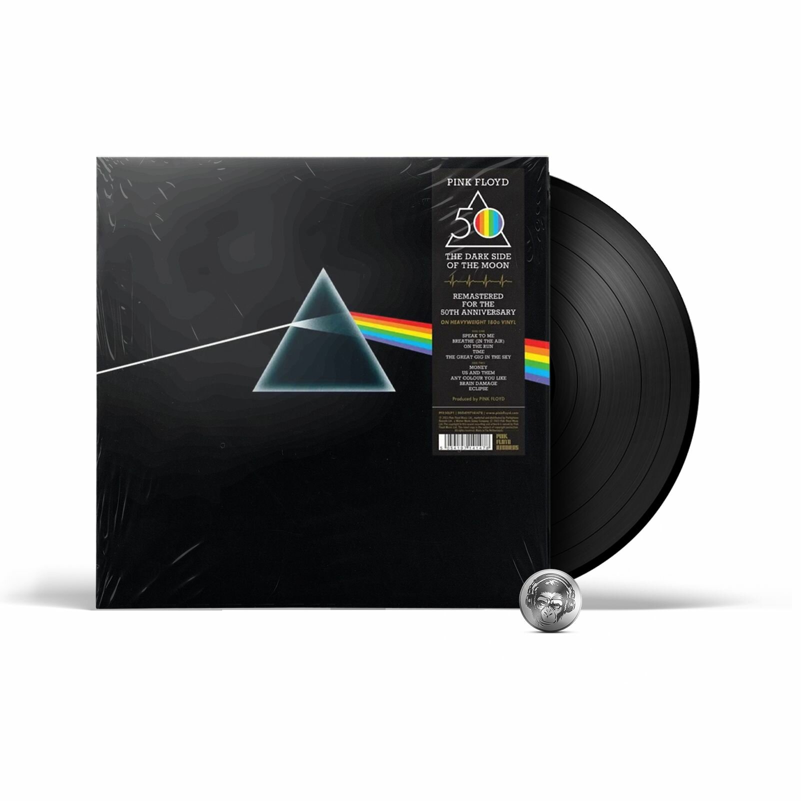 Pink Floyd - The Dark Side Of The Moon (LP) 50th Anniversary, Виниловая пластинка, 2023