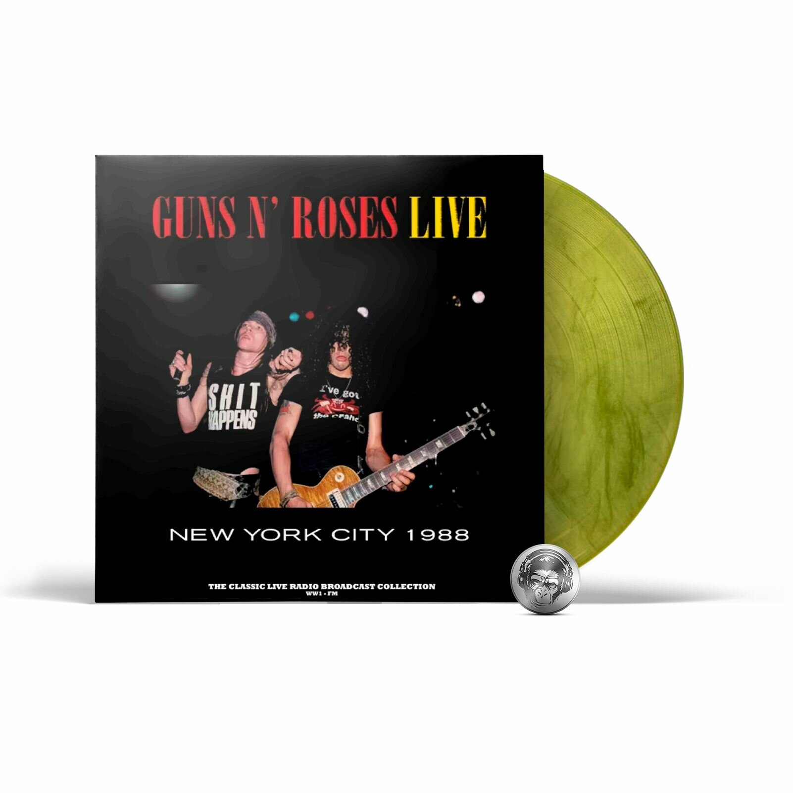 Виниловая Пластинка Guns N Roses, Live In New York City 1988 (9003829977516) IAO - фото №3