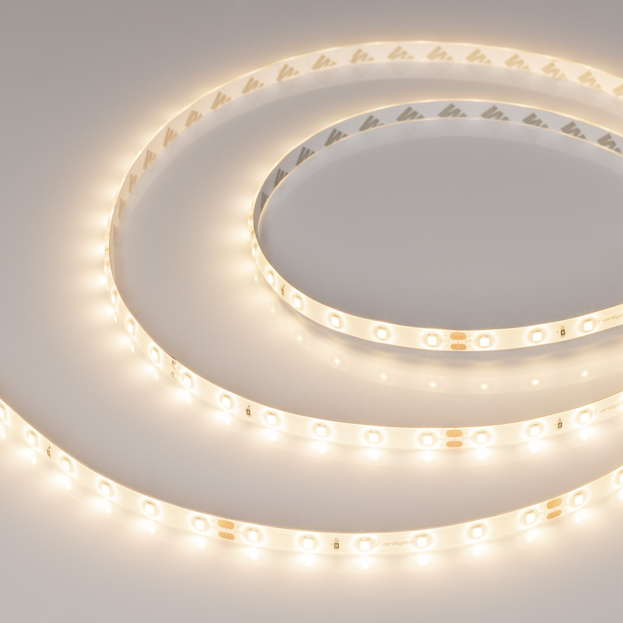 Светодиодная Лента герметичная RTW-SE-A60-8mm 24V Warm3000 (4.8 W/m IP65 2835 5m) (Arlight -) 021556(3)