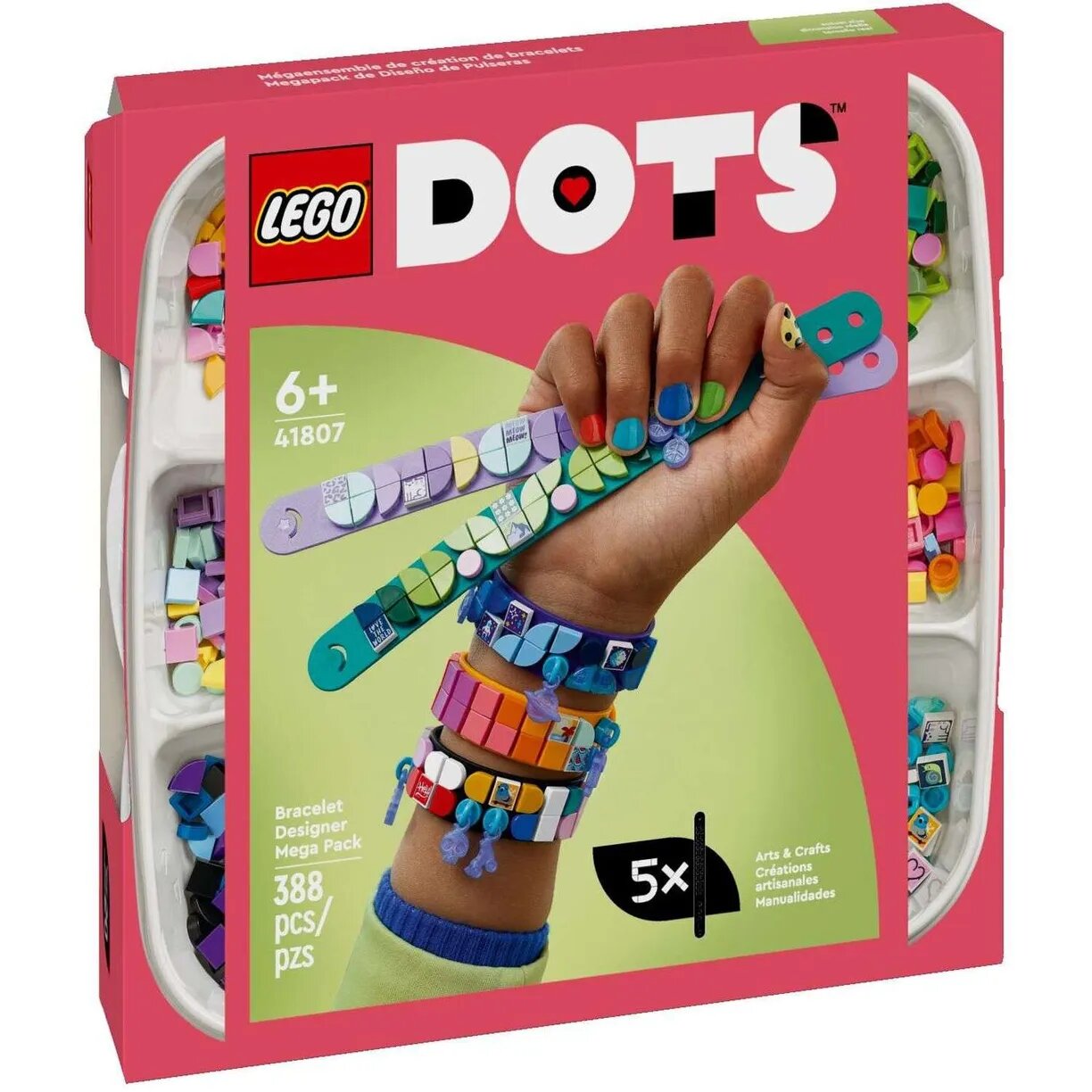 Конструктор LEGO DOTS Креативный набор для дизайна браслетов | 41807