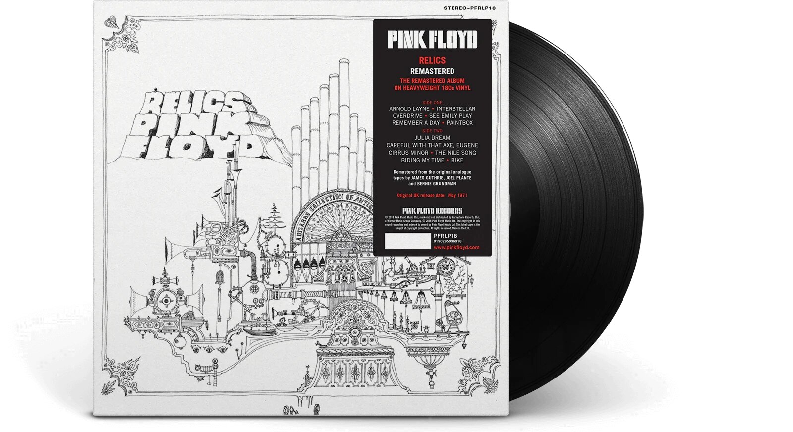 Pink Floyd - Relics LP (виниловая пластинка)