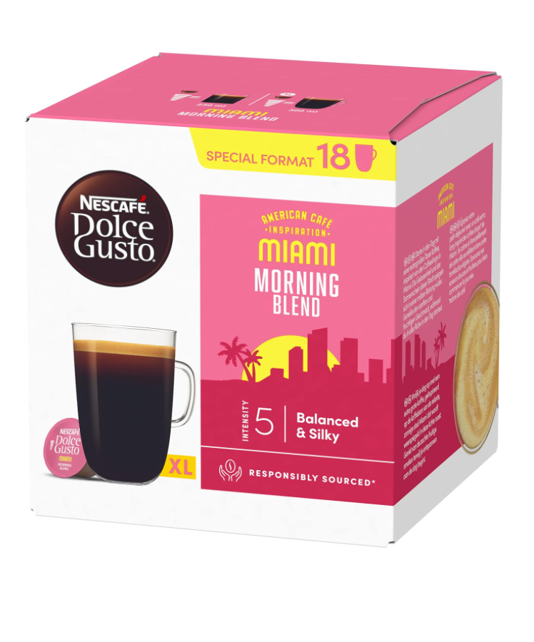 Кофе в капсулах Nescafe Dolce Gusto Grande Miami - фотография № 5