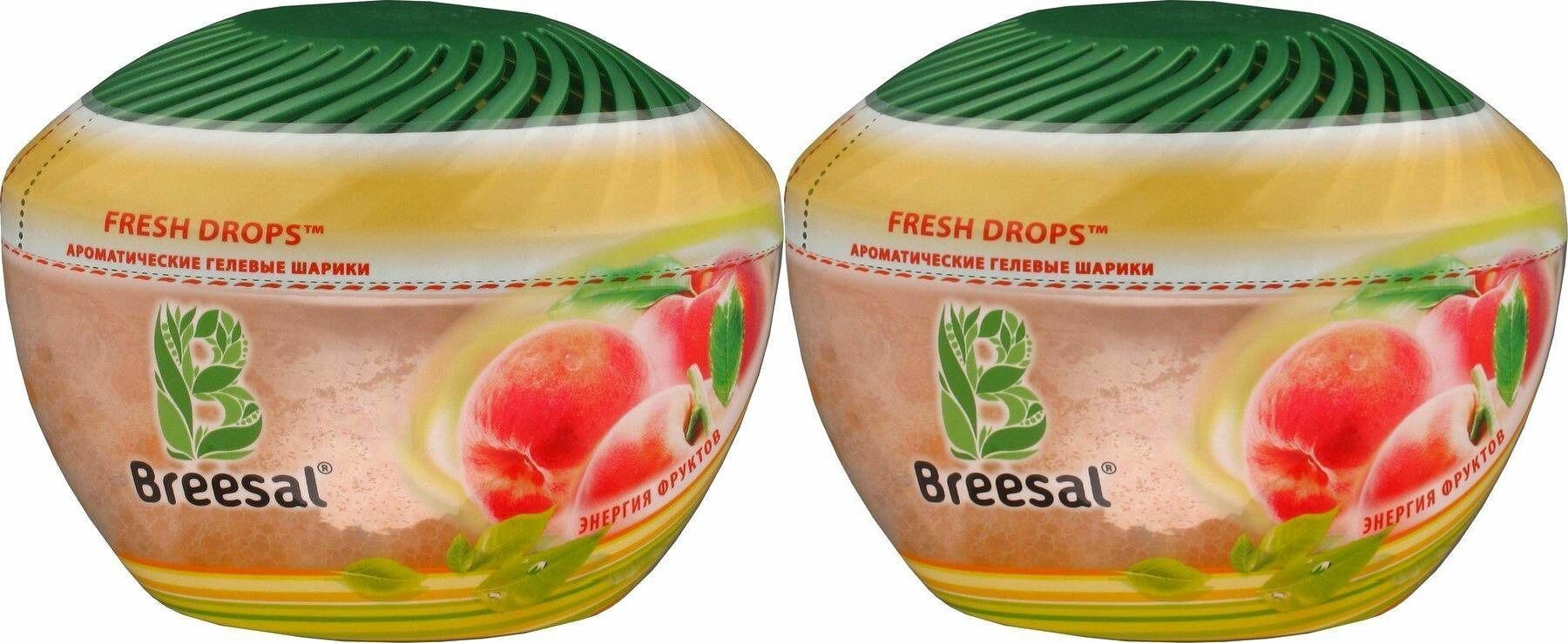 Breesal Ароматические гелевые шарики Aroma Drops Энергия фруктов 215гр, 2шт.