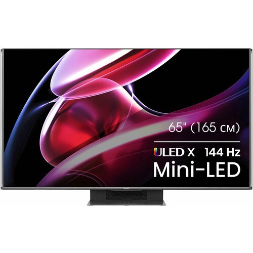 Телевизор LED Hisense 65 65UXKQ темно-серый 4K Ultra HD 120Hz DVB-T DVB-T2 DVB-C DVB-S DVB-S2 USB WiFi Smart TV 18688000₽