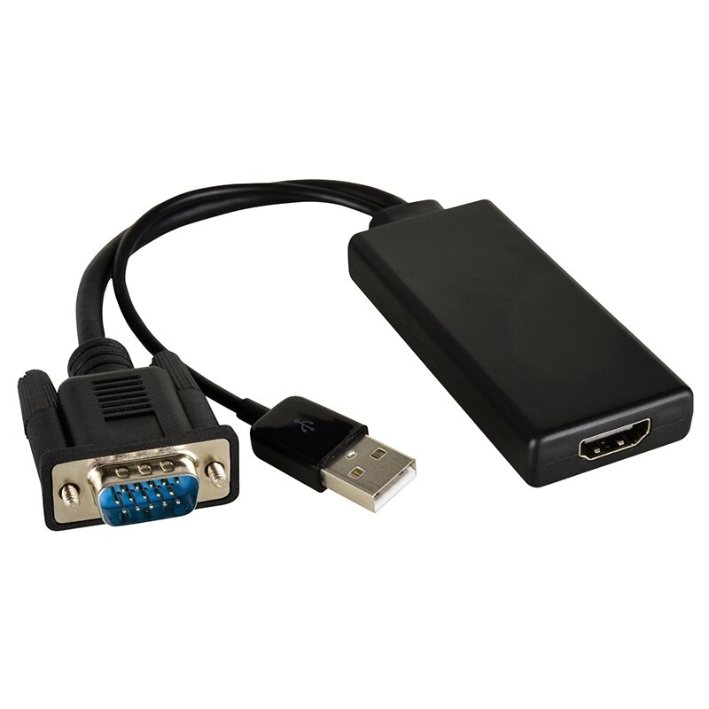 Переходник VGA вилка на HDMI розетка активный Kramer ADC-GM/HF