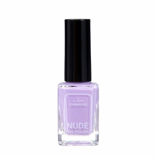 Лак для ногтей с эффектом геля NUDE collection, тон 316, пастельно-лиловый, 12 мл