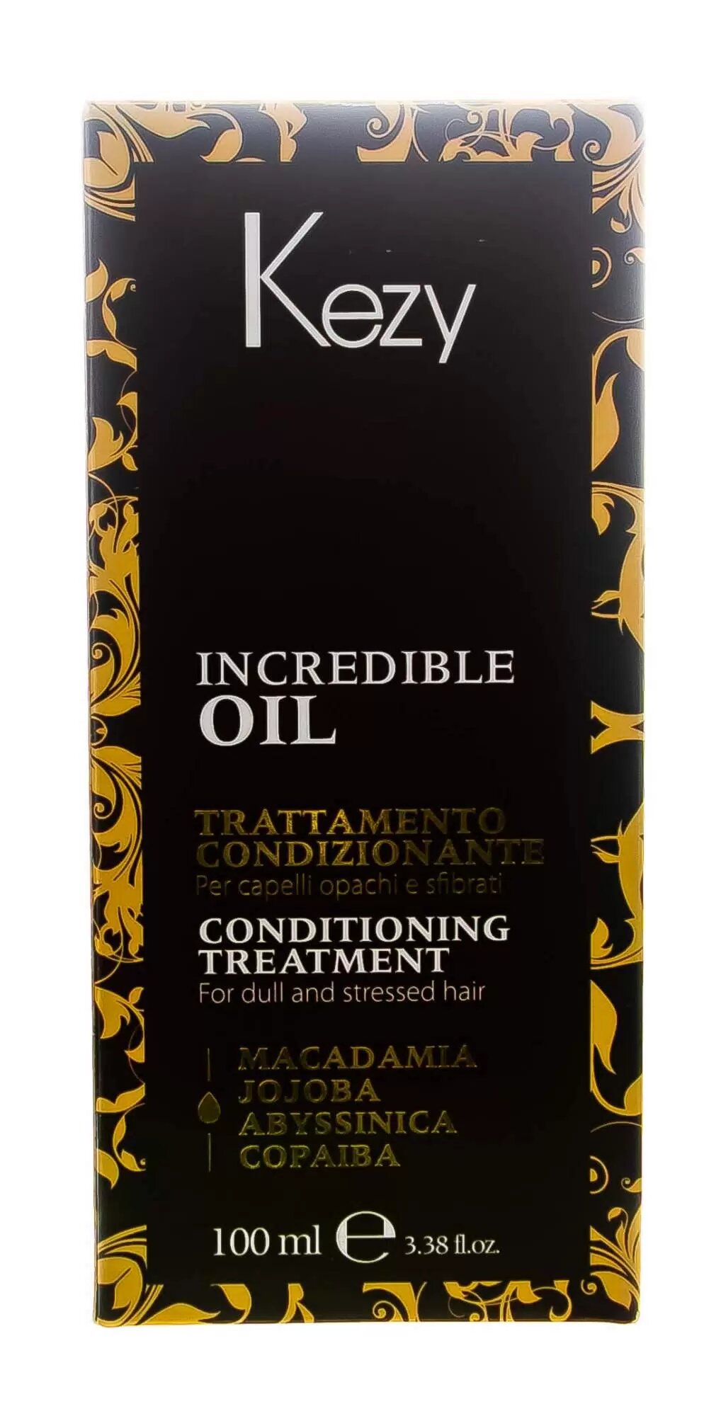 KEZY Incredible Oil Масло для волос и кожи головы, 150 г, 100 мл, бутылка