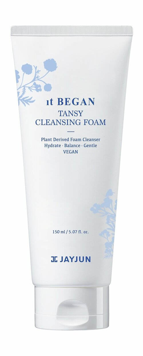 JAYJUN iT Began Tansy Cleansing Foam Крем-пенка для умывания для лица очищающая, 150 мл