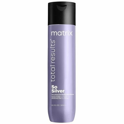 MatrixSO Silver Шампунь для светлых и седых волос 30,1 шт. шампунь для светлых и седых волос matrix so silver 300 мл