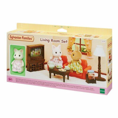 Набор Гостиная ролевые игры sylvanian families изысканный обеденный сервиз