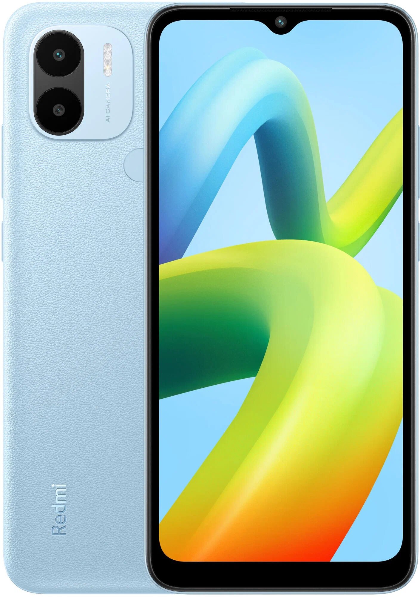 Смартфон Xiaomi Redmi A2+ 3/64 ГБ RU, 2 SIM, светло-голубой