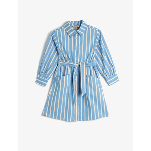 фото Платье koton, размер 6-7 лет, оранжевый