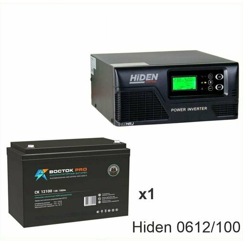 ИБП Hiden Control HPS20-0612 + восток PRO СК-12100 ибп hiden control hps20 0612 восток pro ск 12100
