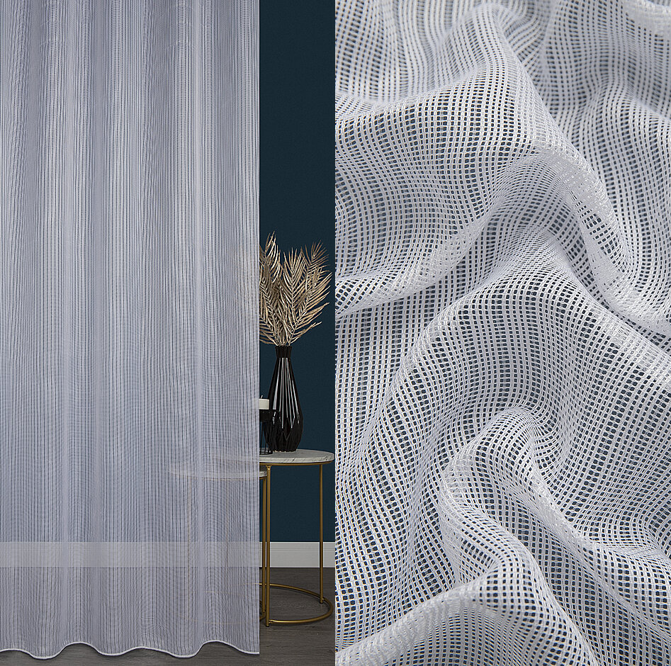 фото Тюль Amore Mioдля спальни, гостинной, кабинета, кухни, детской, сетка, однотонный белый