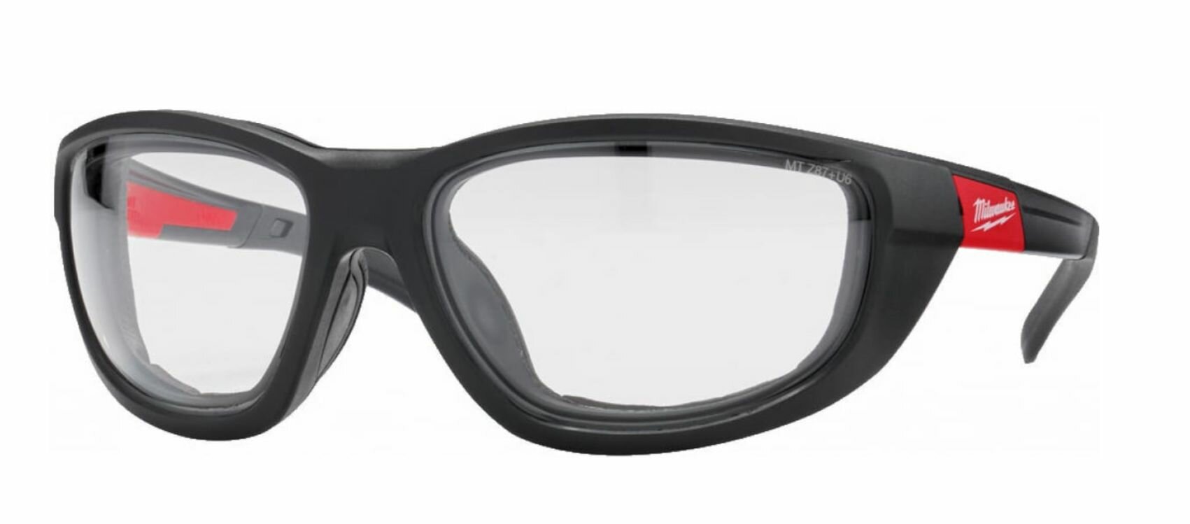 Очки с повышенной защитой, с уплотняющей вставкой, Premium Safety Glasses, Milwaukee 4932471885