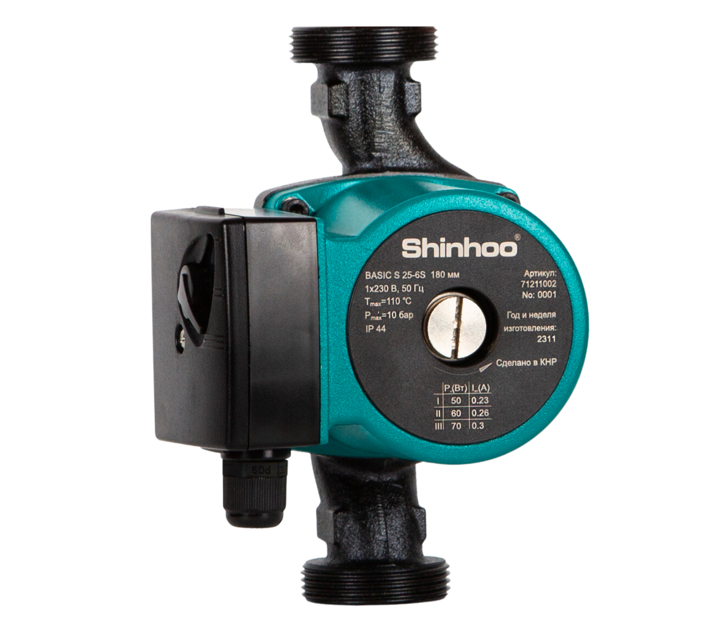 Shinhoo Циркуляционный насос Shinhoo BASIC S 32-6S 180 1x230V