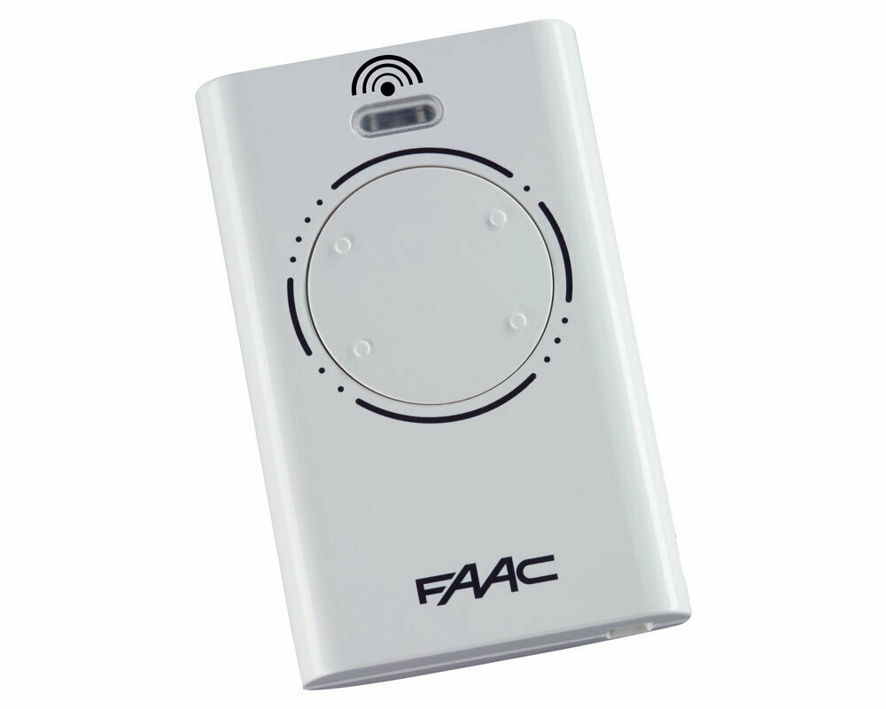 FAAC XT4 868 SLH WHITE 4-х канальный брелок-передатчик, 868 МГц, Белый
