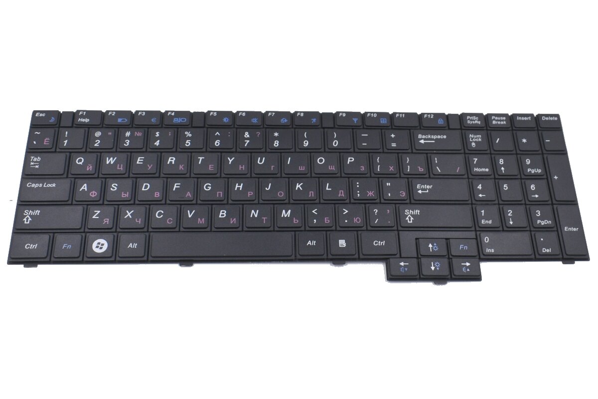 Клавиатура для Samsung P580 ноутбука