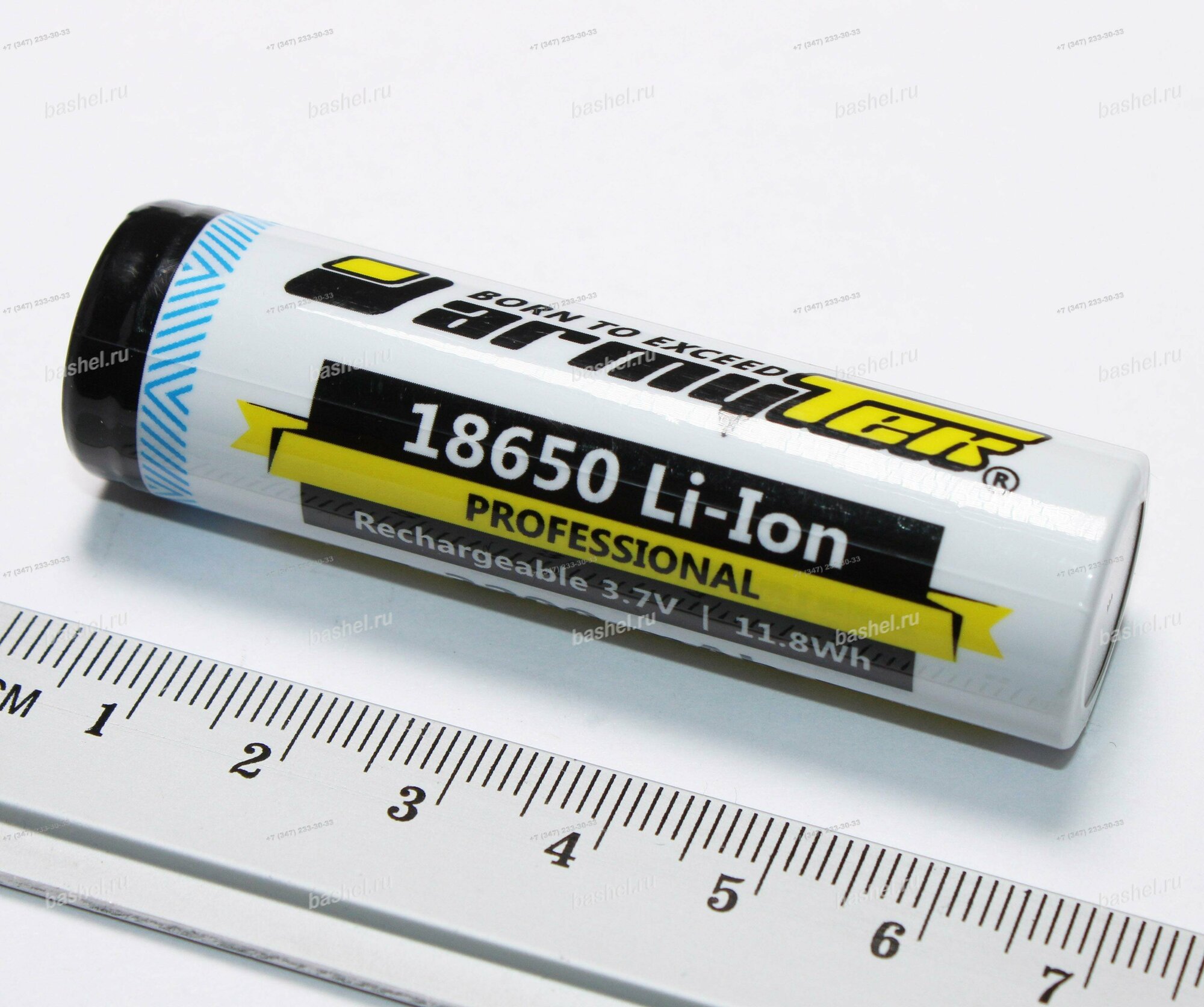 Аккумулятор Armytek 18650 3,7V, 3200mAh, Li-ion (с платой защиты), Armytek электротовар