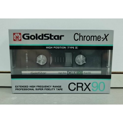 Аудиокассета GoldStar CRX 90