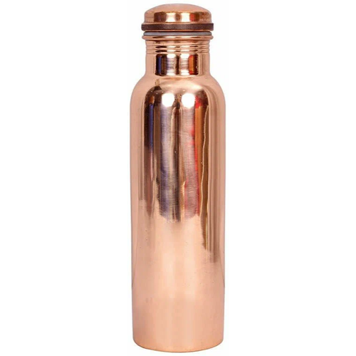 Медная бутылка Copper bottle Цельно медная Гладкая