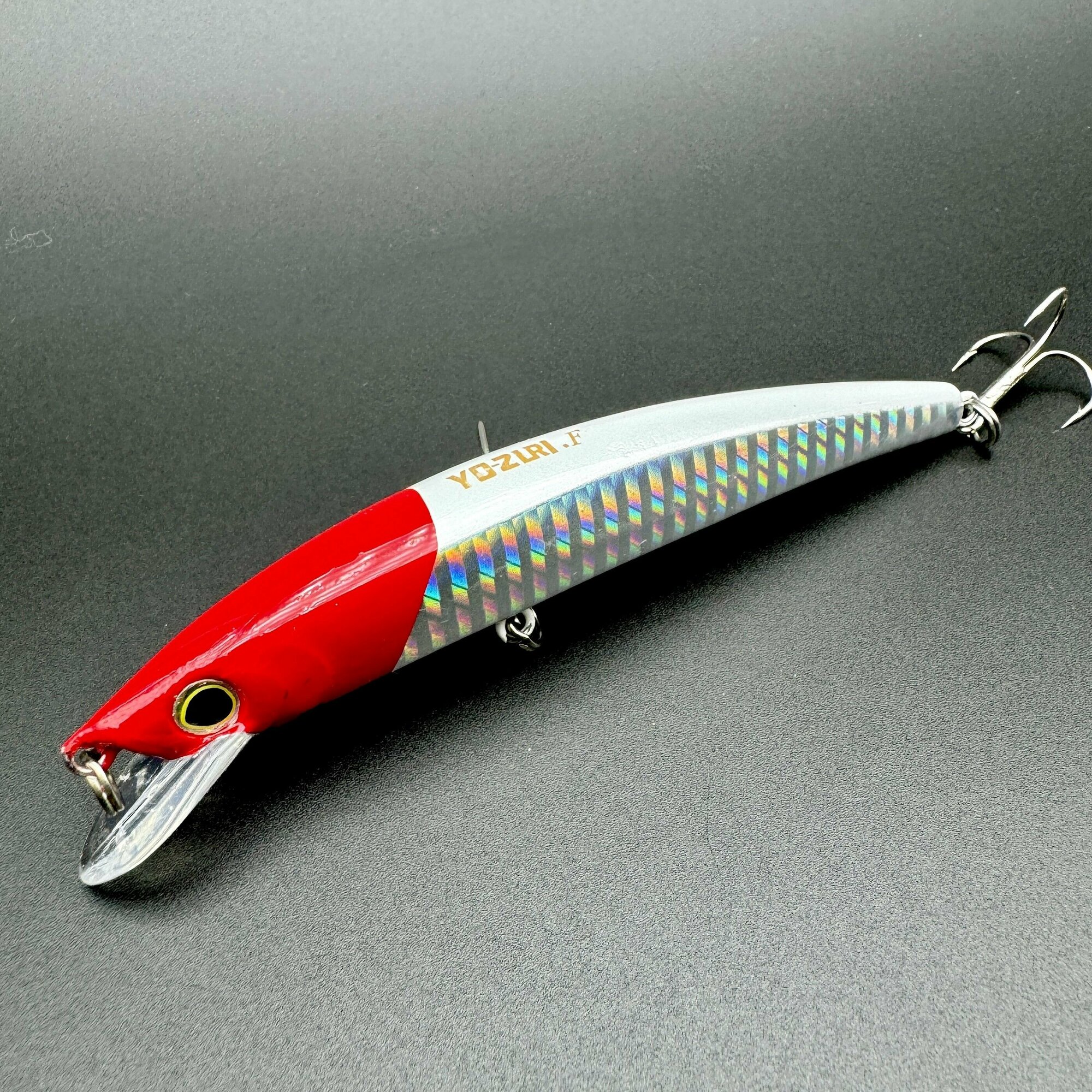 Воблер для рыбалки Yo-Zuri Crystal minnow 110mm F 11g на щуку, жерех, судак, окунь