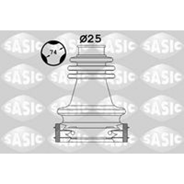 SASIC 1904048 пыльник шруса