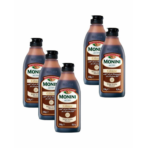 фото Бальзамический соус monini со вкусом белого трюфеля (глазурь) 250 мл - 5 шт