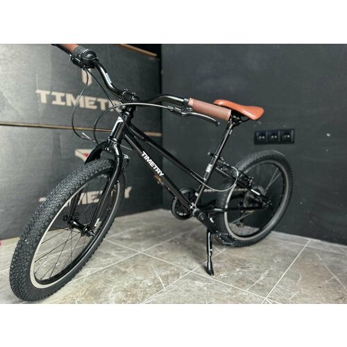Велосипед Time Try ТT2677s 20 Алюминиевая рама 10 Горный Подростковый детский Унисекс черный 24000₽