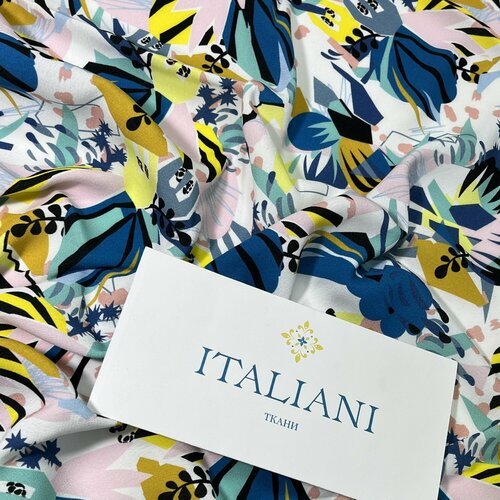 Плательно-блузочная креповая вискозавискоза 100100 см150 смИталия 2100₽